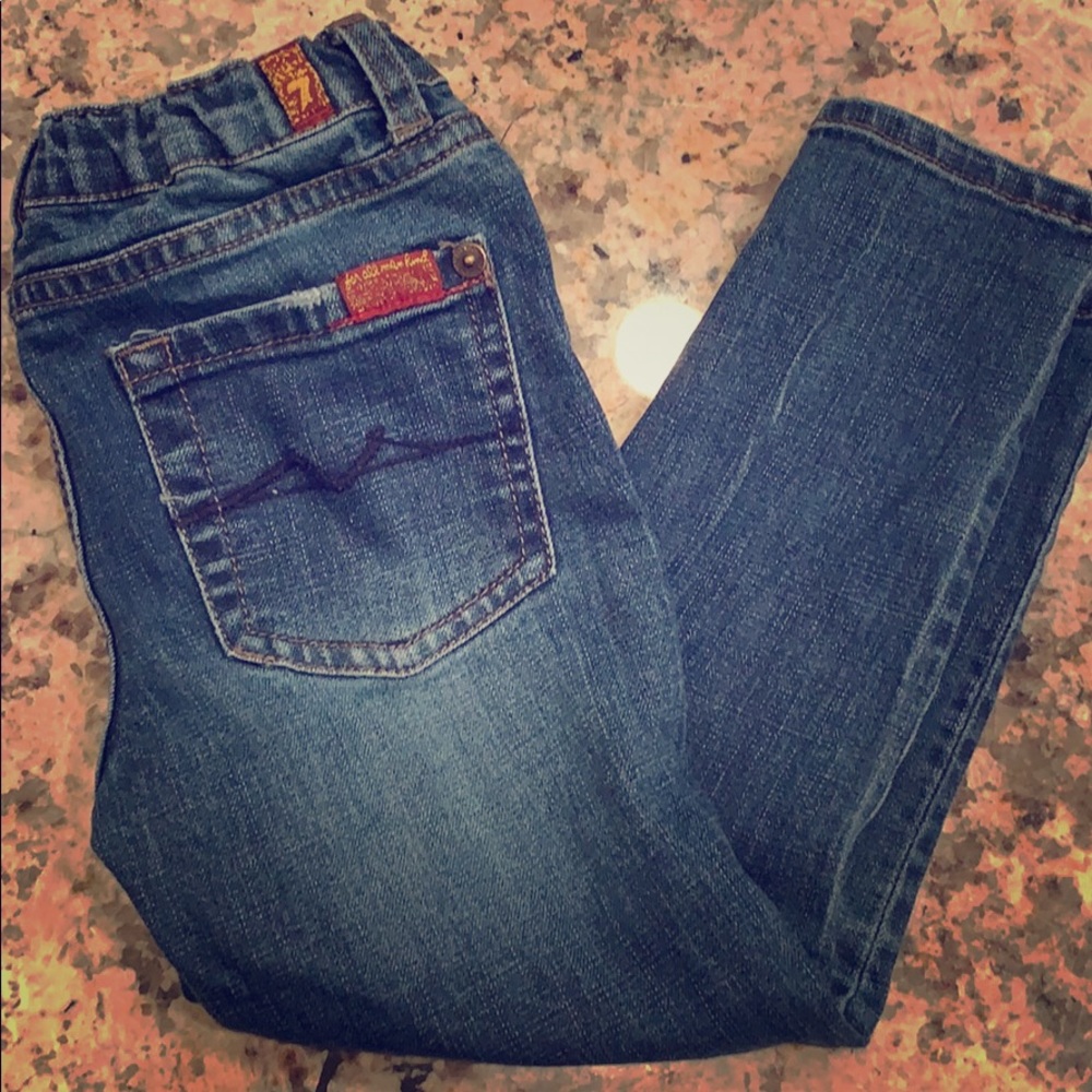 7 for all mankind 4T skinny jeans boy or girl
